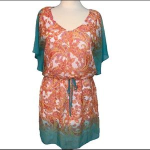 Bisou bisou flutter sleeve dress